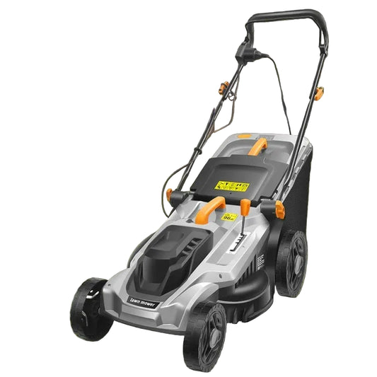 2400W Electric Walk-Behind Lawn Mower — 3,600 RPM Motor