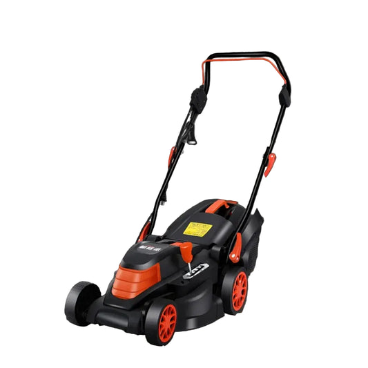 220V Electric Walk-Behind Grass Trimmer — Plug-In Garden Mower